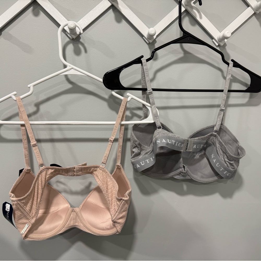 NWT nautica 2 pack bras size 36C - Picture 5 of 5